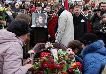 Ucrania despide al comandante Da Vinci, su héroe caído en Bajmut