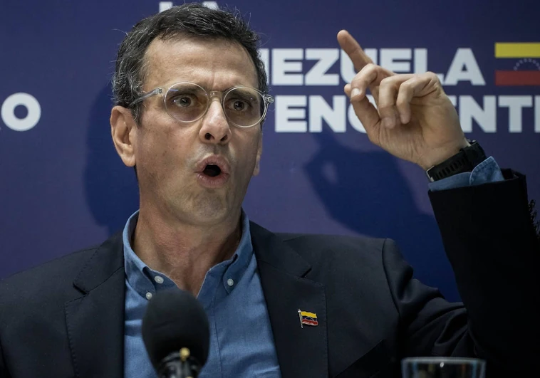 Henrique Capriles : «Evitamos una guerra civil cuando Maduro me robó las elecciones del 2013»