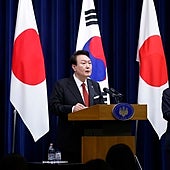 Japón y Corea del Sur se unen contra la amenaza nuclear de Kim Jong-un