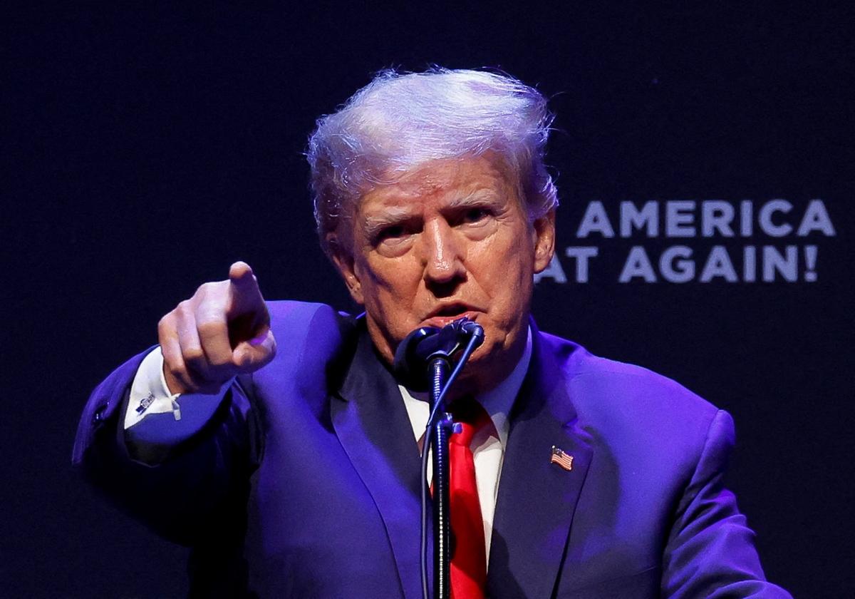 El expresidente estadounidense, Donald Trump