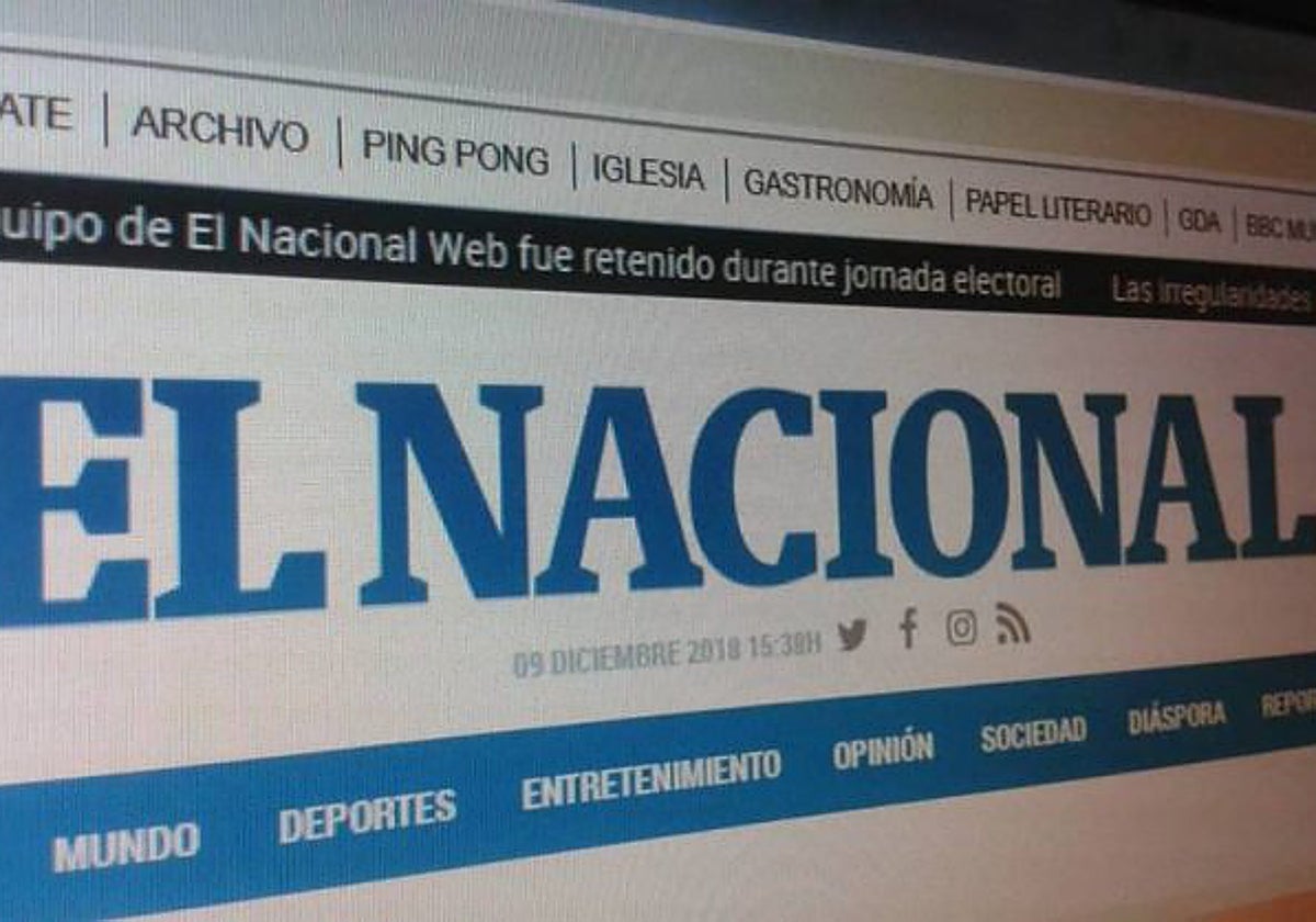Amenazan a un familiar del editor de &#039;El Nacional&#039; que ya no tiene cargo en el diario venezolano