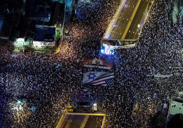 La pausa en la reforma de la Justicia no calma las protestas en Israel