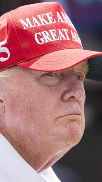 Trump en Bedminster (Nueva Jersey), en julio de 2022