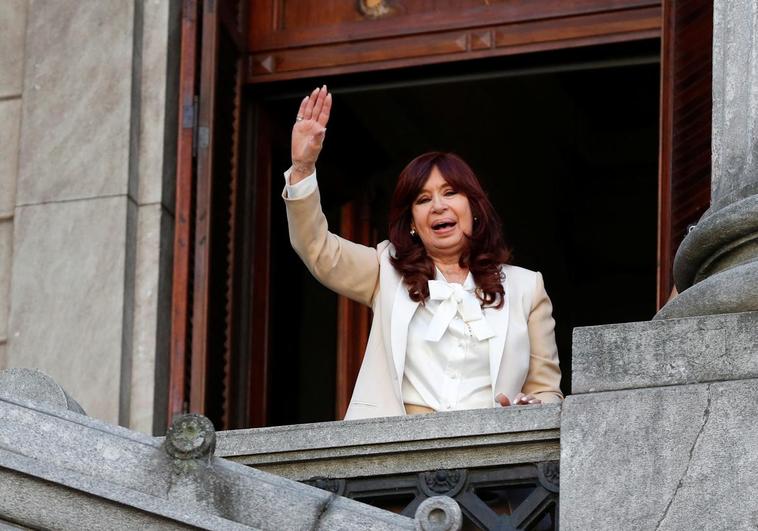 Movilización en Buenos Aires en defensa de Cristina Kirchner