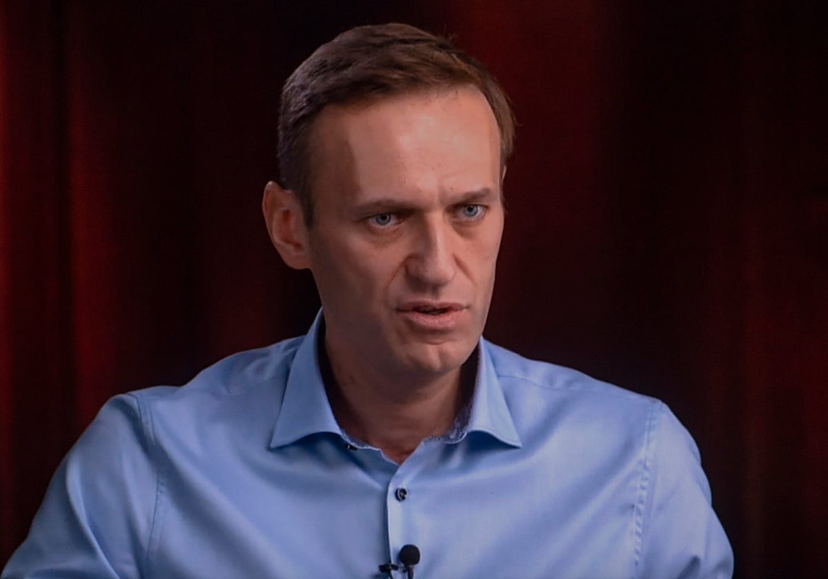 El líder opositor Alexei Navalni, en 2021