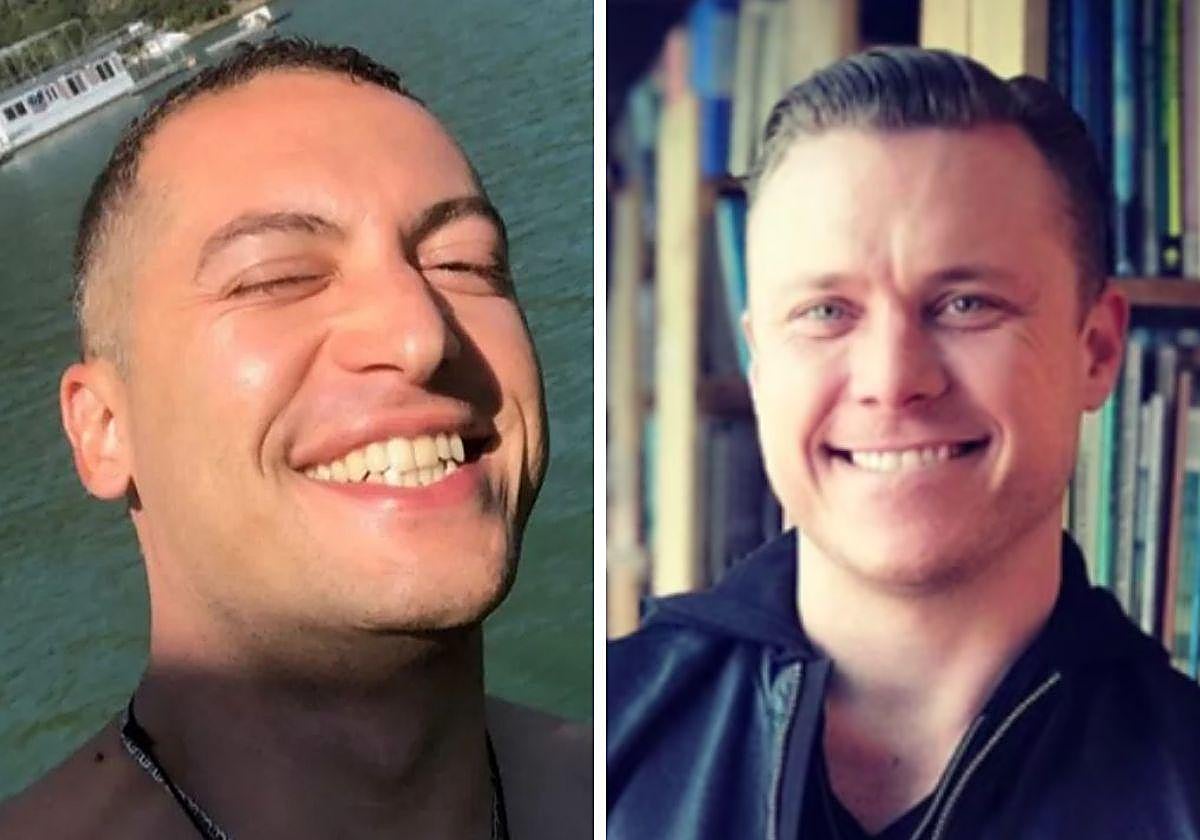 Nima Momeni (a la izquierda), detenido por el asesinato de Bob Lee (a la derecha)