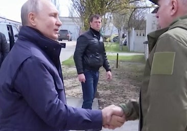 Putin visita por sorpresa a los militares rusos en las regiones de Jersón y Lugansk