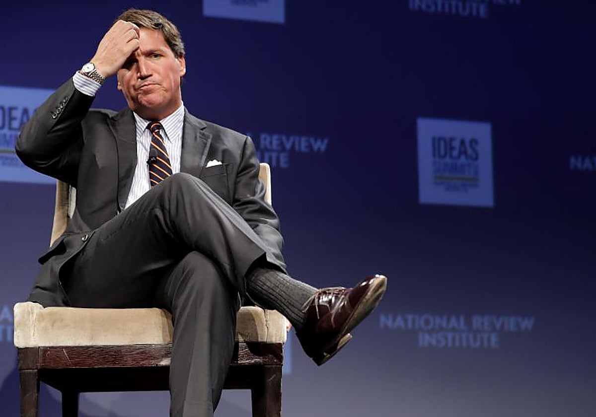 El presentador estrella de la Fox News, Tucker Carlson
