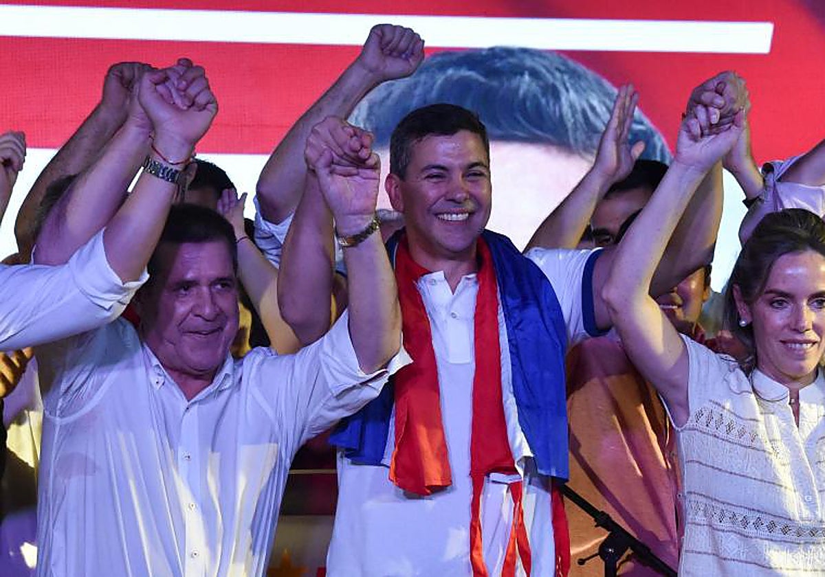 Candidato presidencial paraguayo para el Partido Colorado, Santiago Peña