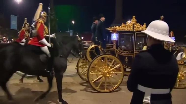 Ensayo general de la coronación de Carlos III