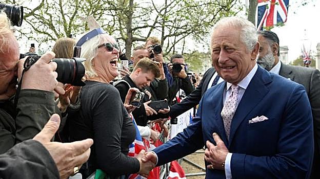 Imágenes del primer día de la coronación de Carlos III.