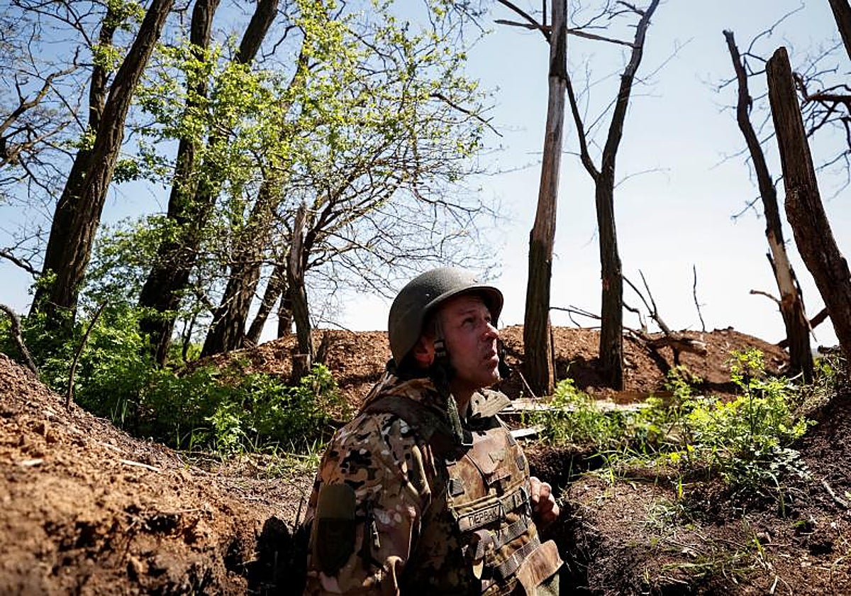 Tropas desplegadas en el Donetsk