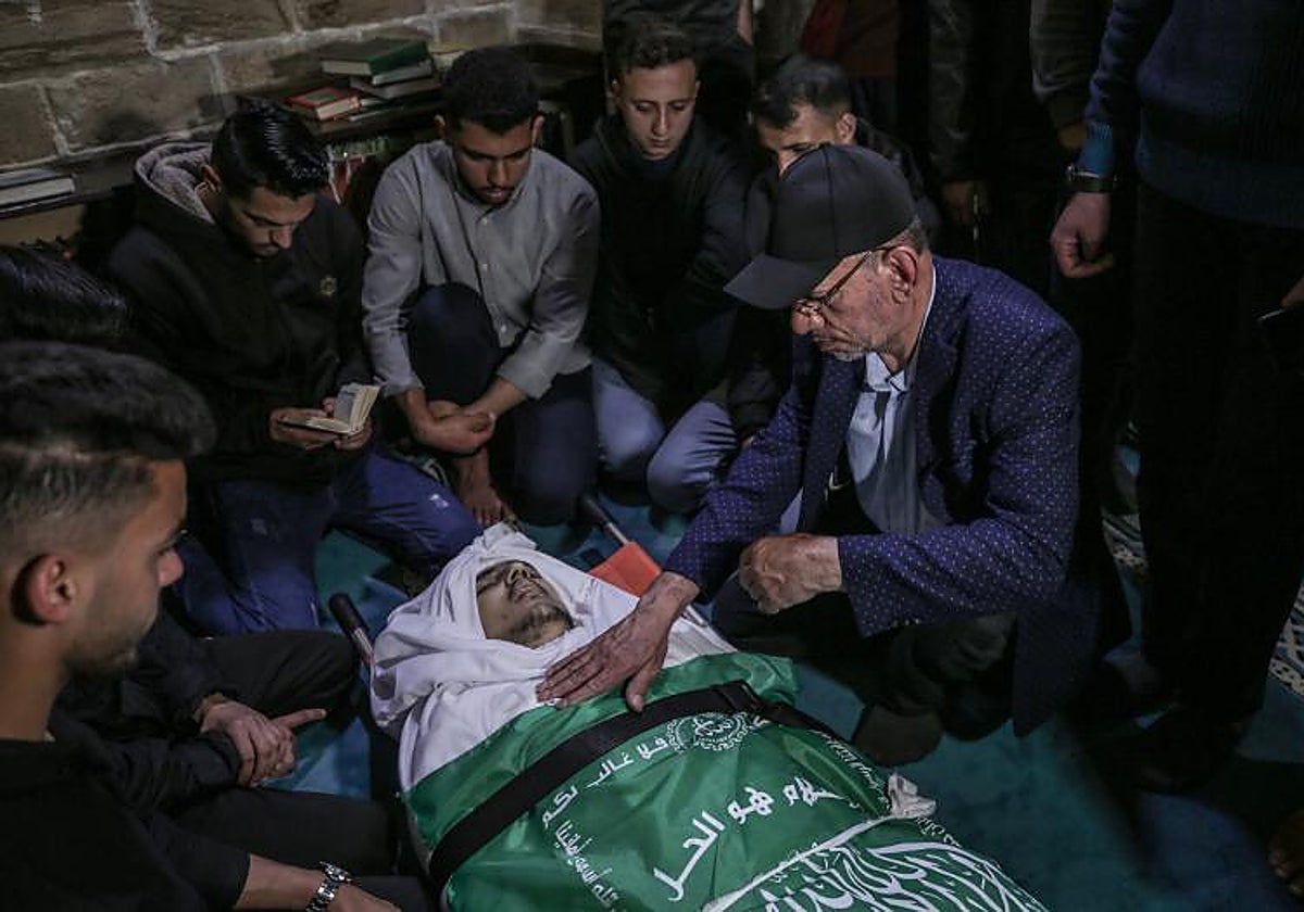 Destrucción tras ataques en Palestina