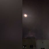 Imágenes de las defensas aéreas ucranianas respondiendo a un ataque sobre Kiev