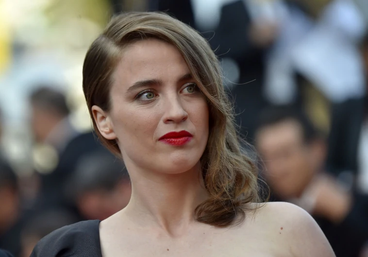 Adèle Haenel at the premiere of The Unknown Girl