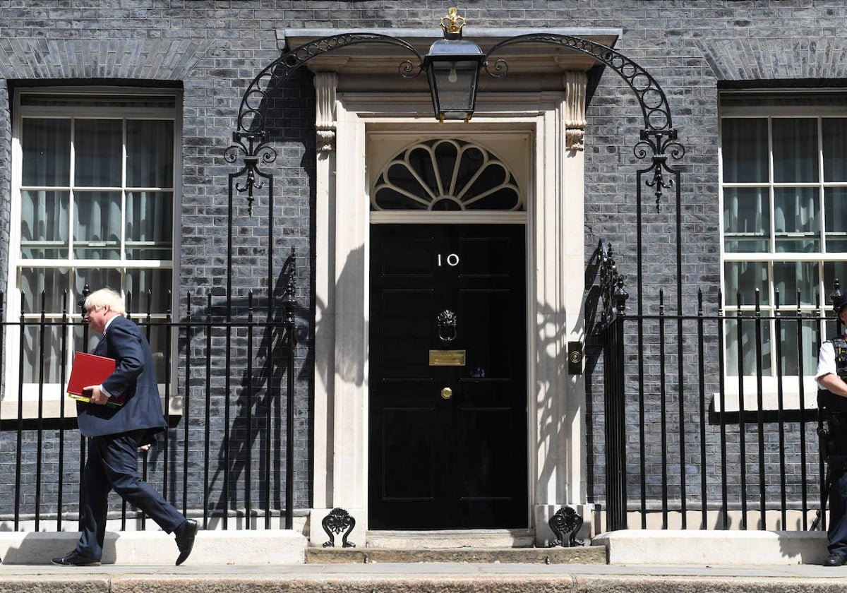 Foto de archivo de Downing Street