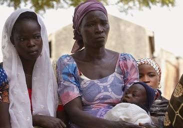 Liberan está embrazada en una 'baby factory' del sur de Nigeria