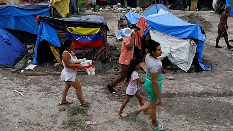 La vida en el purgatorio fronterizo: un drama a quince minutos del sueño americano