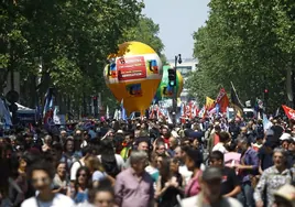 Los sindicatos pierden su guerra contra Macron en una nueva jornada de protestas en Francia