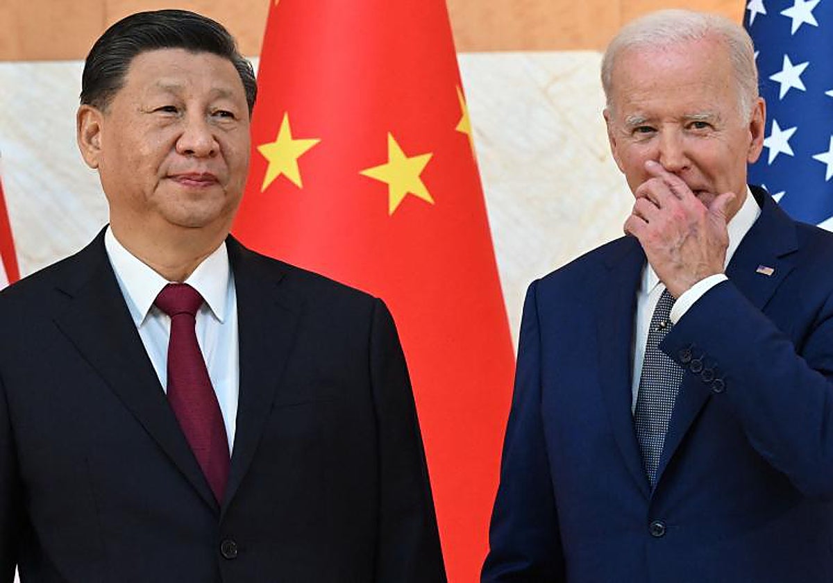 Xi Jinping y Joe Biden