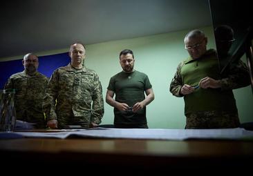 Ucrania lanza una contraofensiva sobre las líneas rusas en el sureste