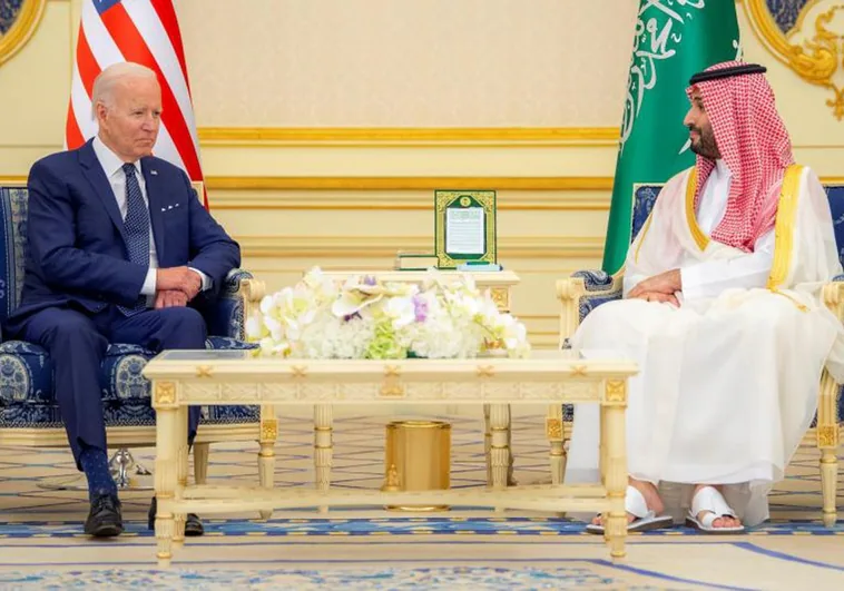 US President Joe Biden and Mohammed bin Salman, Crown Prince of Saudi Arabia