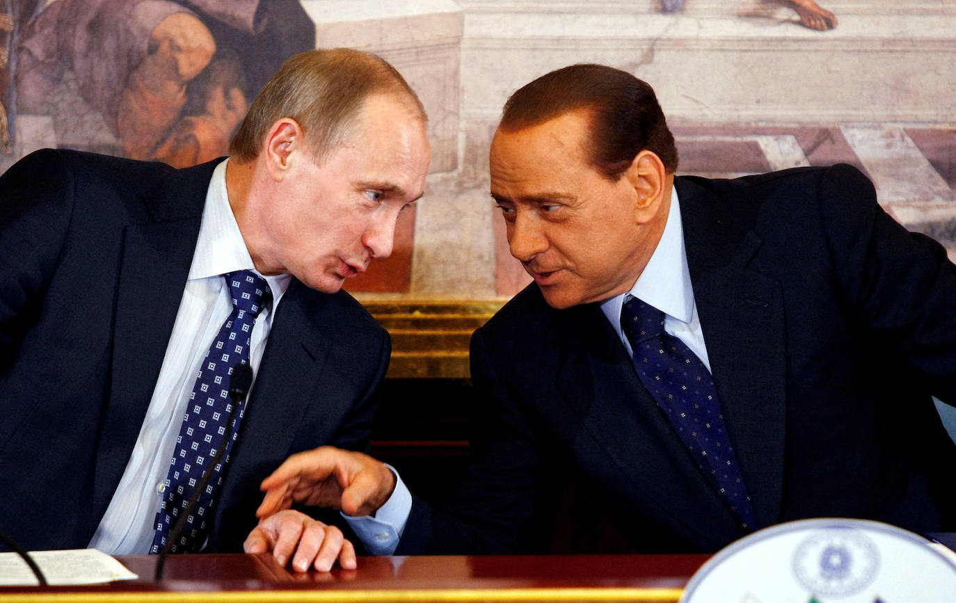 Putin lamentó la muerte de Berlusconi, «un verdadero amigo»