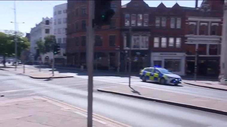 Varios incidentes violentos dejan tres muertos y varios heridos en una ciudad del centro de Inglaterra