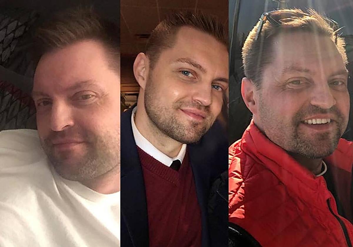 John Forsyth en unas fotos que ha publicado su familia