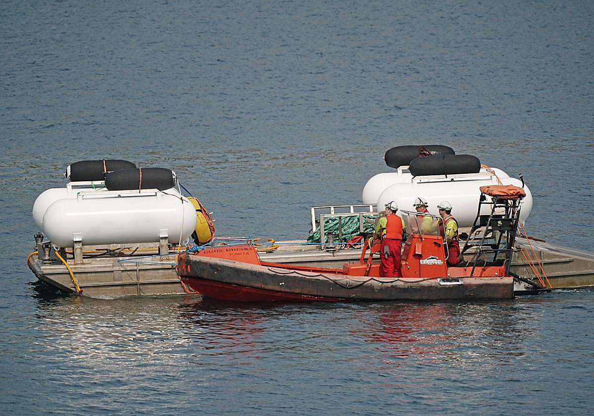 Submarino desaparecido del Titanic: implosión «catastrófica» del Titan, pasajeros fallecidos y última hora de la investigación en directo hoy