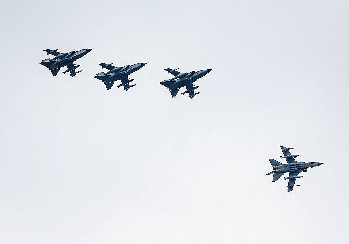 Aviones de combate alemanes participan en el 'Air Defender 2023'