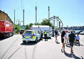Un muerto y siete heridos por el descarrilamiento de una montaña rusa en Suecia