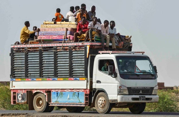 La guerra en Sudán ha provocado migraciones masivas