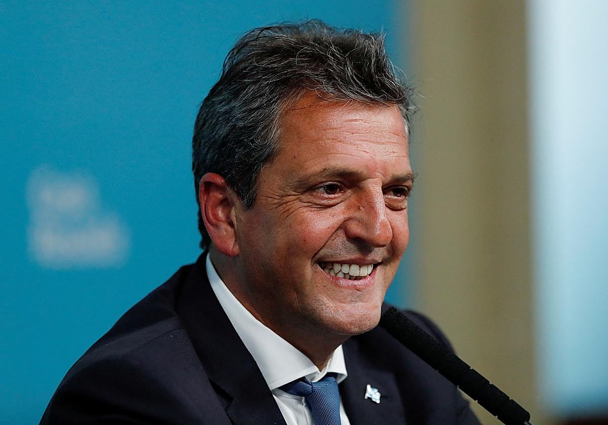 El ministro de Economía de Argentina, Sergio Massa