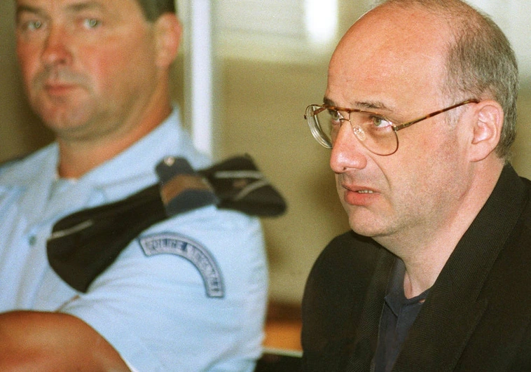 Jean Claude Romand, durante una sesión su jus, en 1996