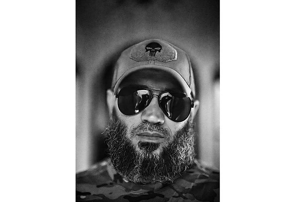 En imágenes: los chechenos que luchan contra Putin y Kadírov en Ucrania