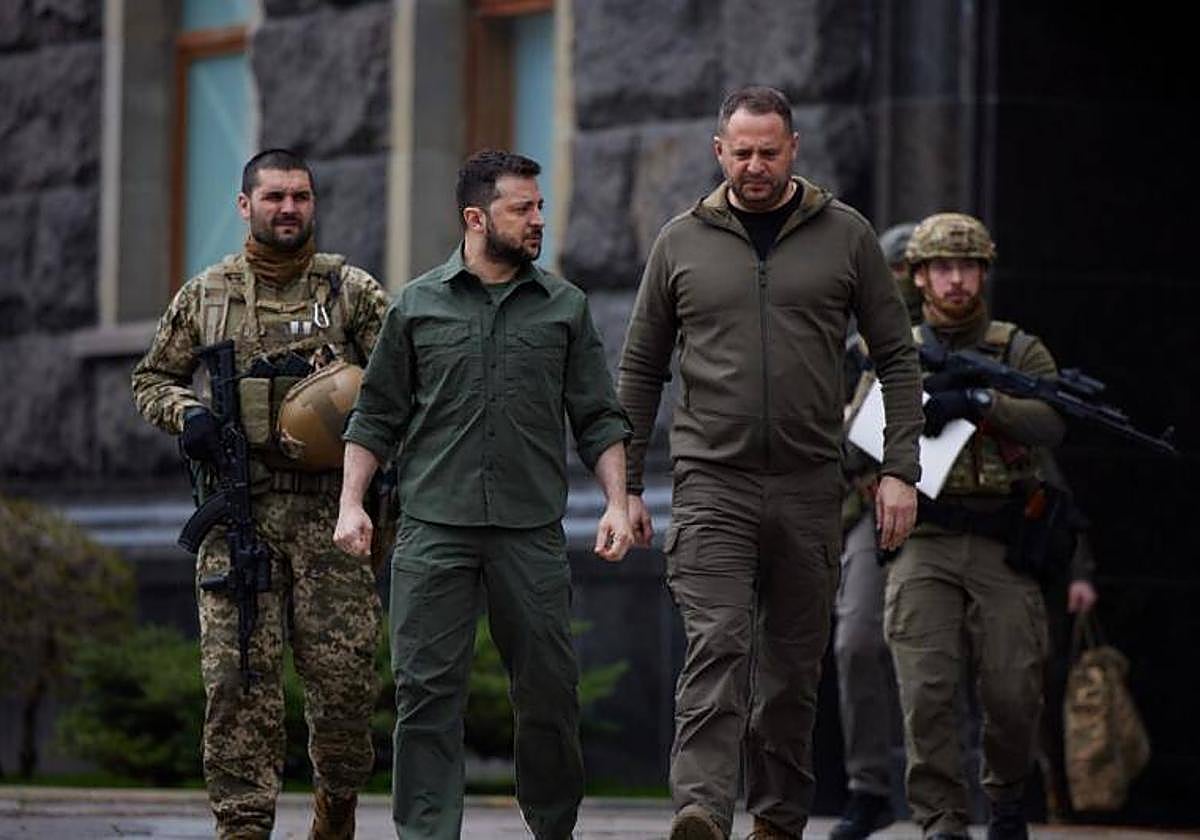 Volodimir Zelenski, presidente de Ucrania, en una imagen de archivo