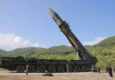 Corea del Norte lanza un misil balístico de largo alcance hacia el mar de Japón