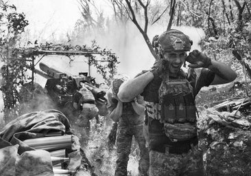 Un día en el frente: la vida en la trinchera de la contraofensiva ucraniana