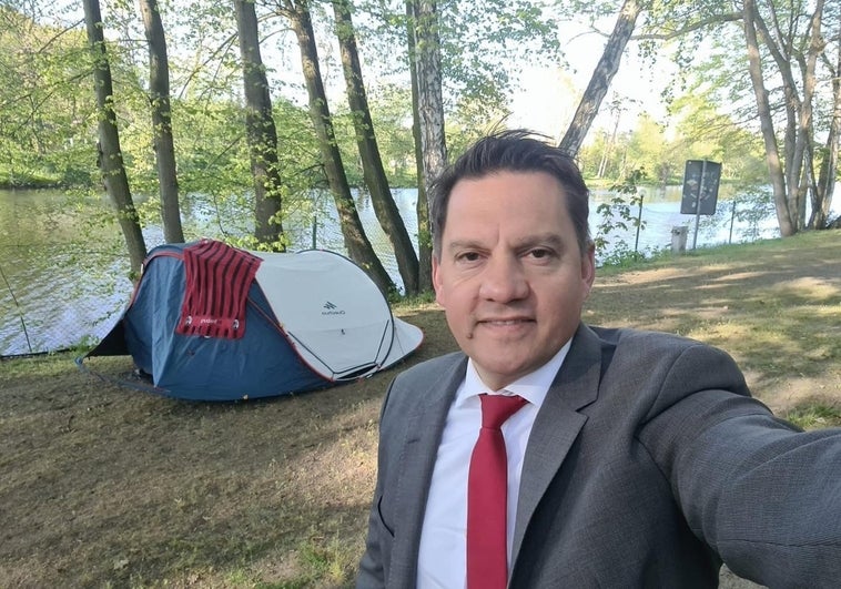 Fechner, neben seiner Kampagne