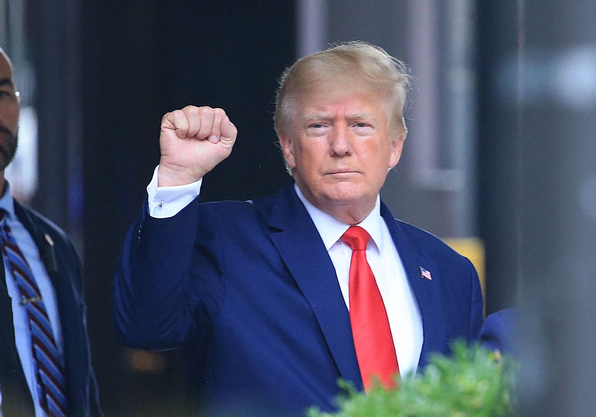 El expresidente de Estados Unidos Donald Trump