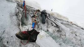 Hallados los restos de un montañero desaparecido en los Alpes en 1986
