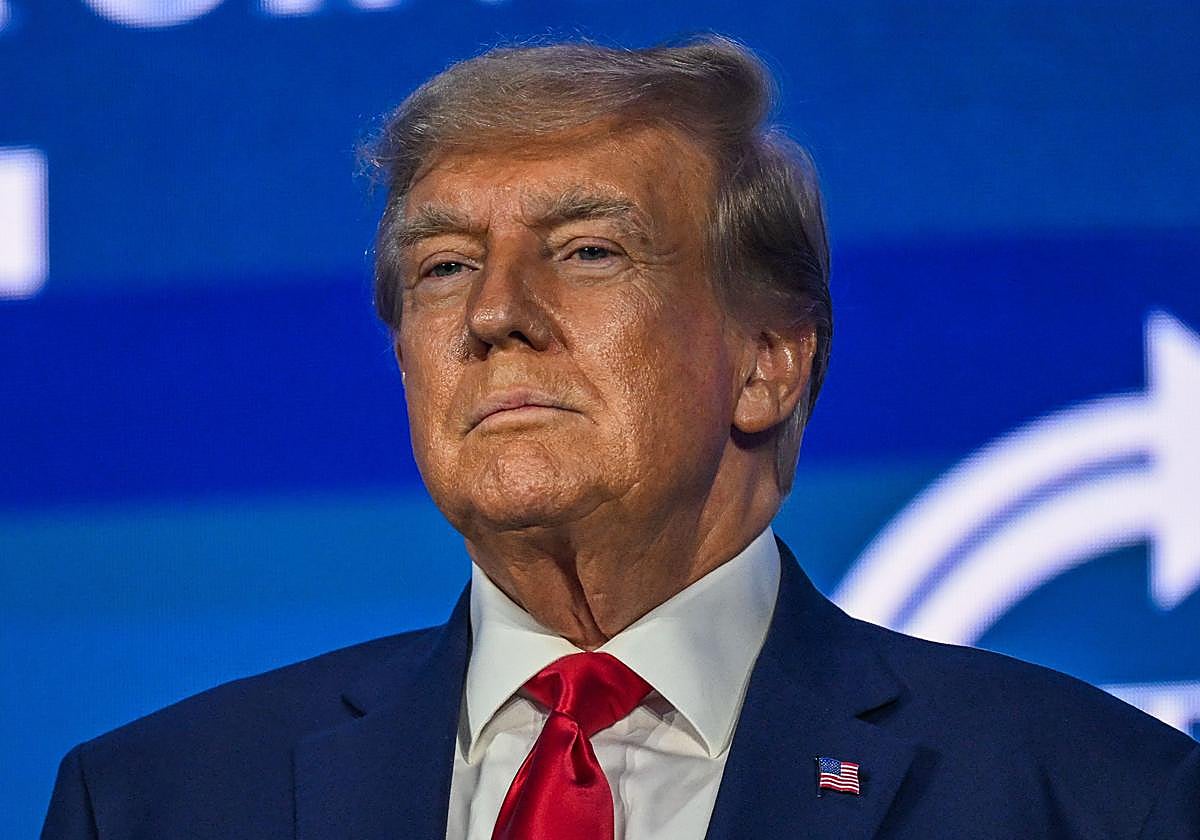 El expresdiente de EE.UU. Donald Trump