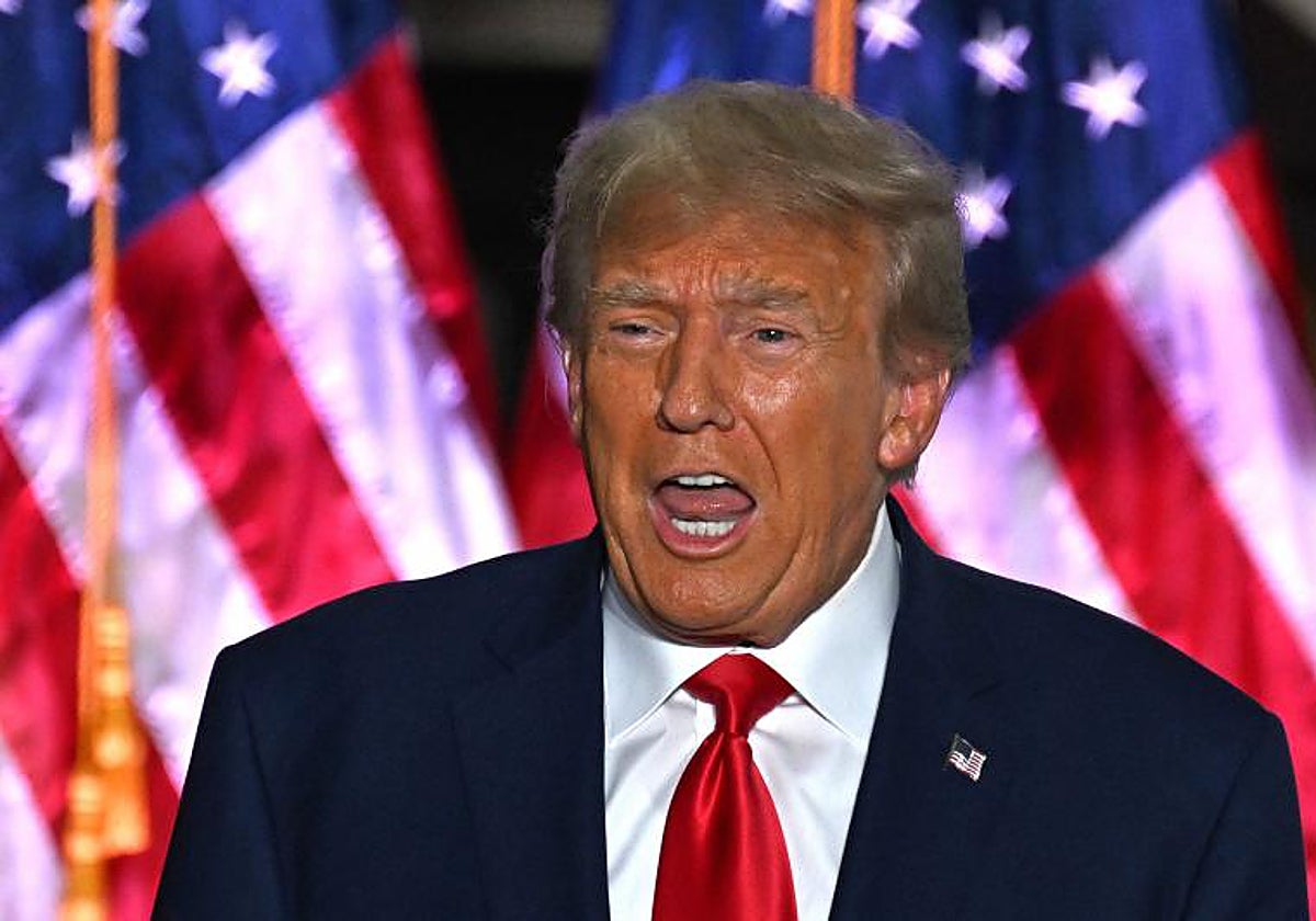 Trump en una reciente visita al National Golf Club Bedminster, en Nueva Jersey