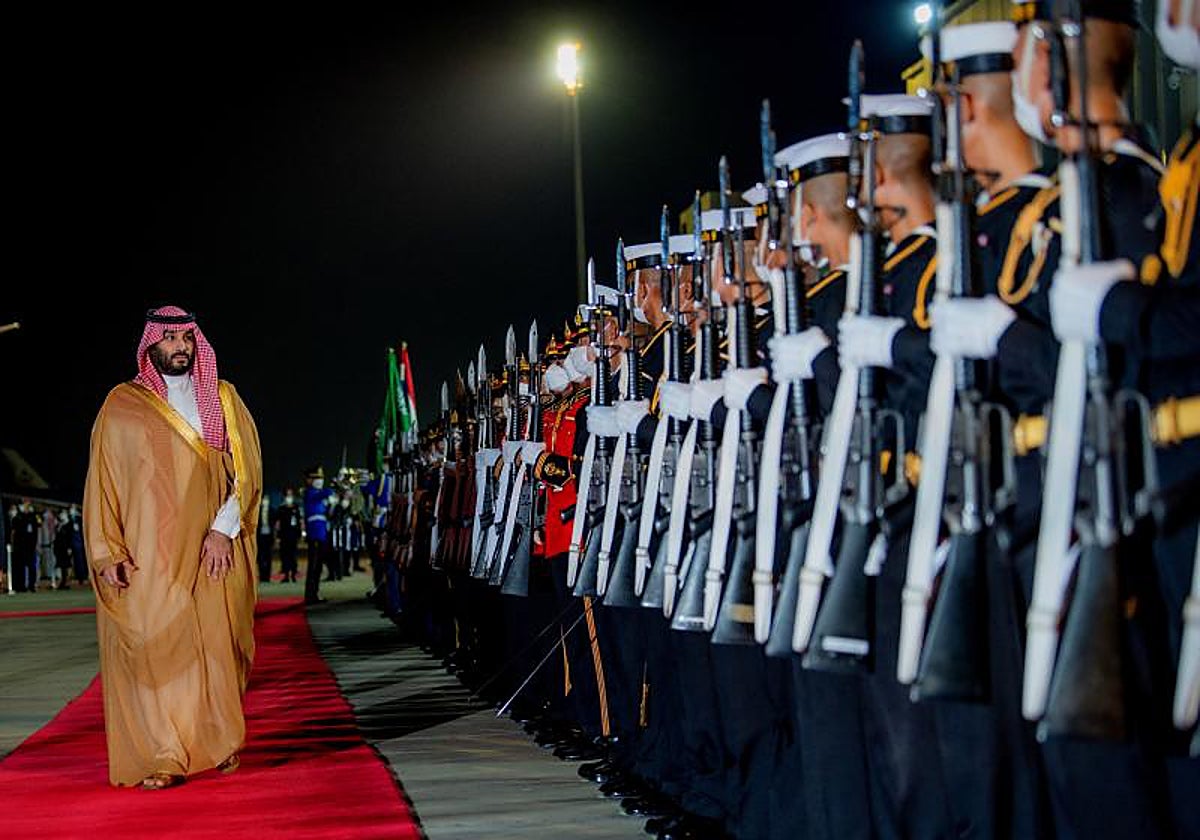 El príncipe heredero de Arabia Saudí, Mohammed bin Salman