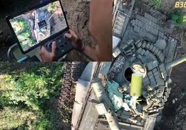 Ucrania presume de operadores de drones con una macabra 'canasta': «A pesar del calor, recomendamos no dejar abiertas las escotillas»