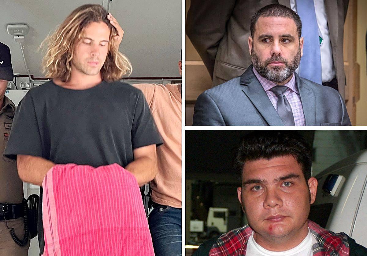 Daniel Sancho, Pablo Ibar y Francisco Larrañaga