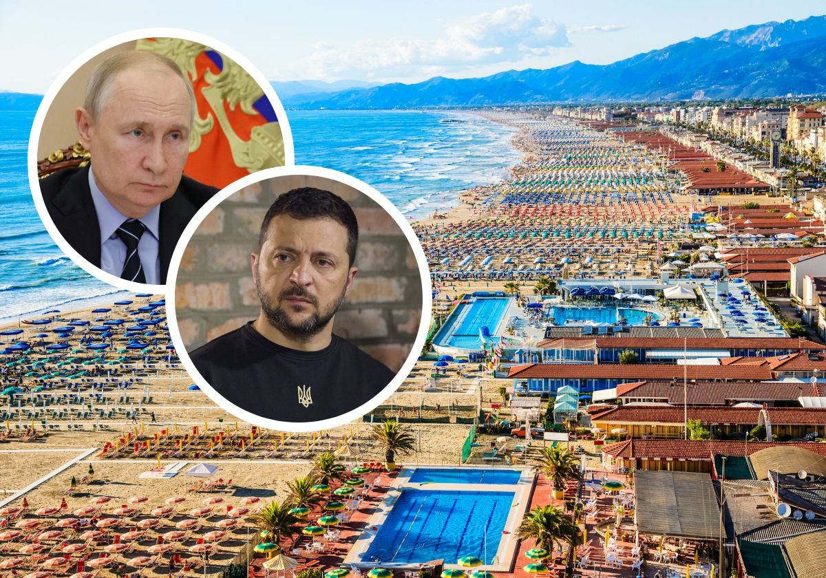 Tanto Putin como Zelenski tendrían una mansión en Forte dei Marmi