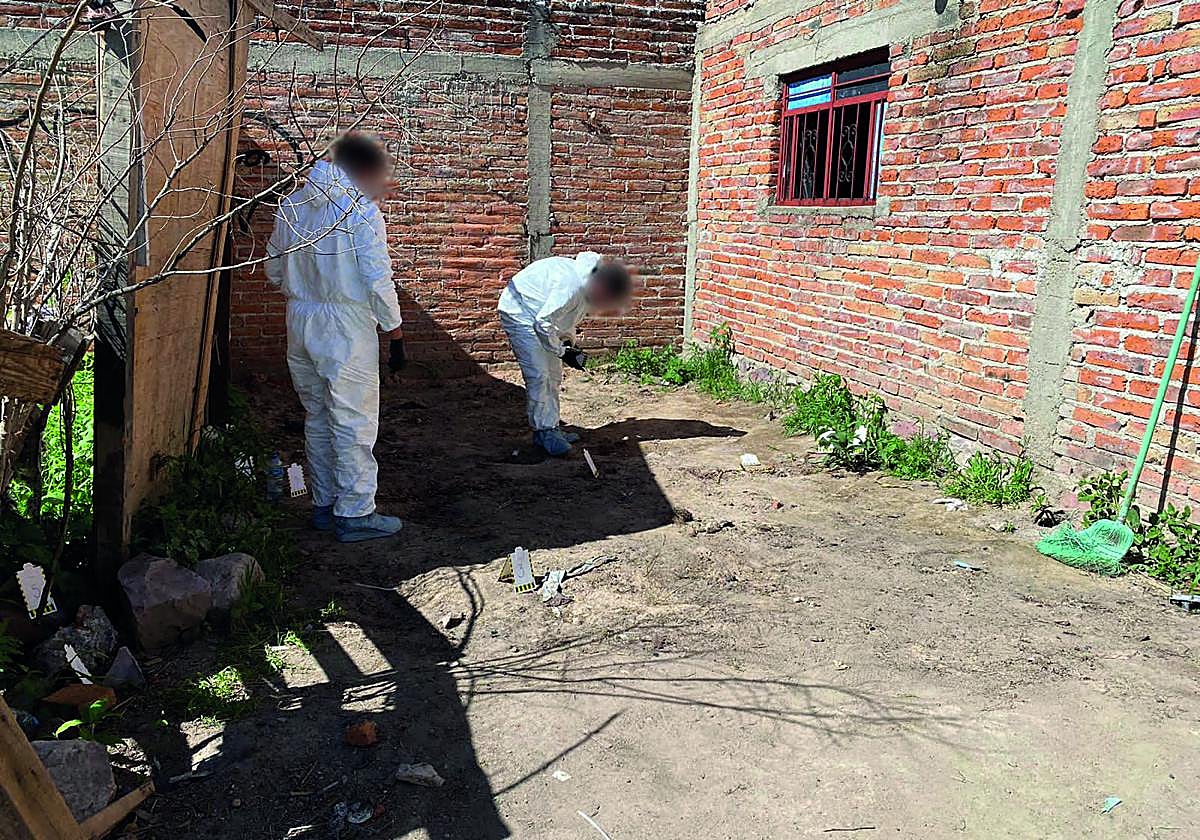 La casa en la que se grabaron las violentas imágenes