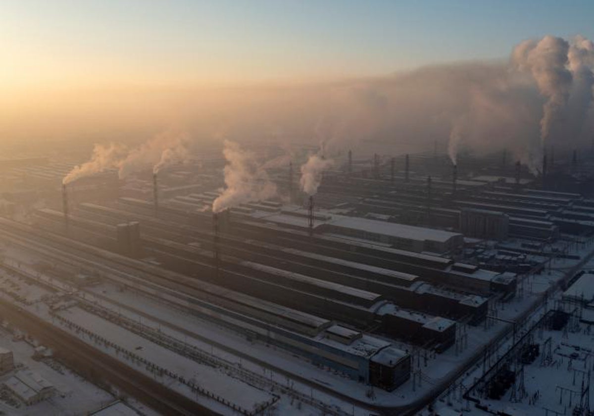 Fábrica de Krasnoyarsk, región en la que se encuentra Zelenogorsk
